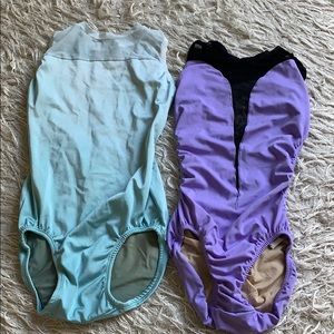 2 second skin leotards